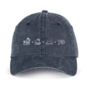 WASHED NAVY BLUE